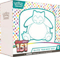 Collector’s Elite Trainer Box with Mew artwork and Pokémon 151 themed card sleeves and accessories