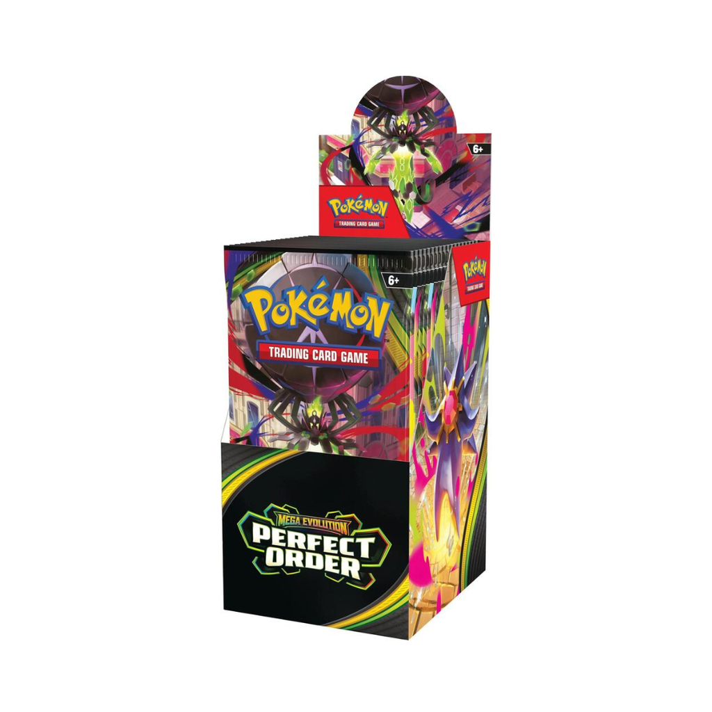 Compact metal display tin holding ten painted micro hero figures in assorted dynamic poses